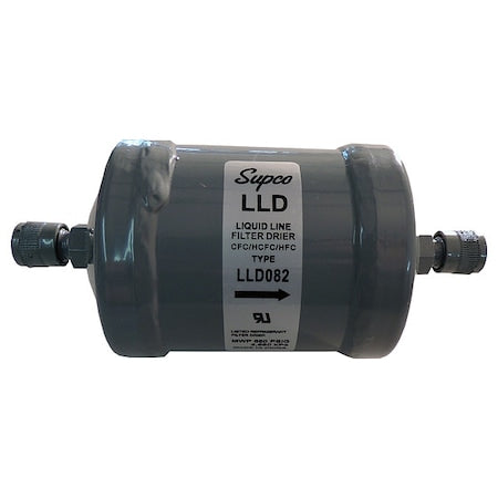 Supco LLD082 - Liquid Line Dryer,1/4" SAE,8"cu.