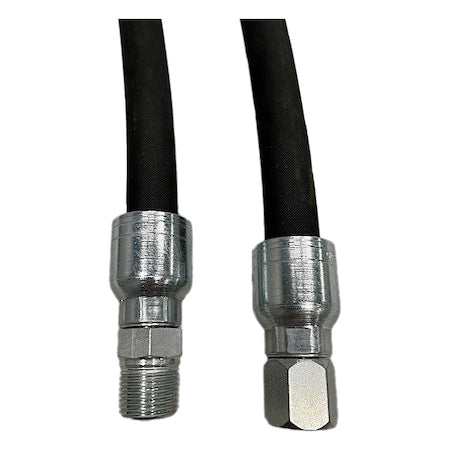 Aeroquip EC215-16-16MP-16FJ-48" - Wire Braided Hydraulic Hose Assembly