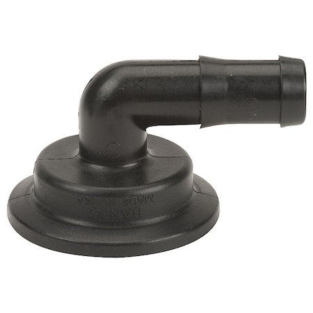 Banjo M200100BRB90 - PP, 90 Elbow, 2 in, 1 in