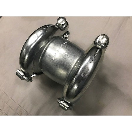 Flexmaster NH1600C200B0400 - Straight, Carbon Steel, Compression 2"