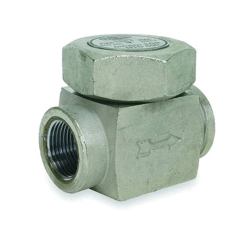Crescent Nicholson NTD600-N1B9A - Steam Trap, 800 F, Stainless Steel, 600 psi, End to End Length: 2 in