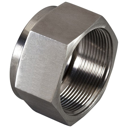 Brennan Industries N0318-10-SS - Nut,Stainless Steel,Compression,5/8in