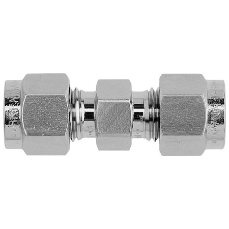 Brennan Industries N2403-03-02-SS - Strt, SS, Comp. 3/16 in, Comp. 3/16 in