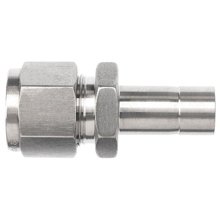 Brennan Industries N2406-08-04-SS - Strt, SS, Comp. 1/2 in, Tube Stem 3/8 in