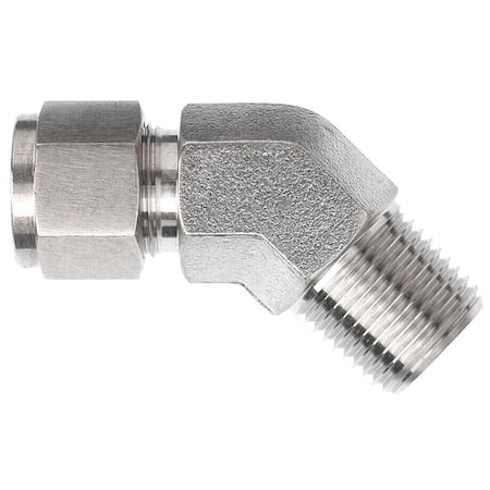 Brennan Industries N2503-06-04-SS - Elbow, SS, Comp. 3/8 in, MNPT 3/8 in