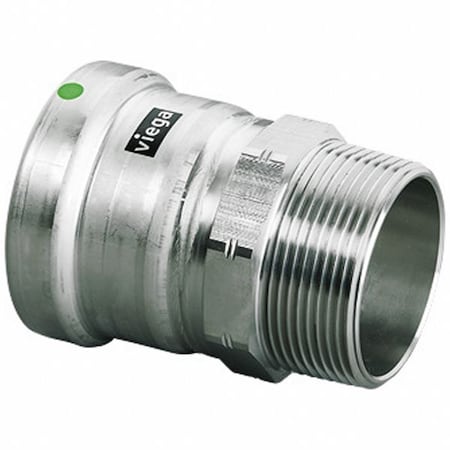 Viega 90635 - Strt,SS,Press-fit21/2in,MNPT21/2in
