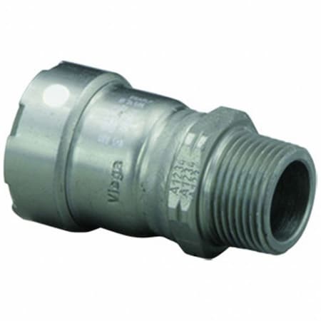 Viega 84255 - Strt, Steel, Press-fit 1 in, MNPT 1 in