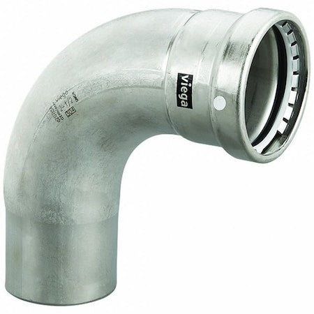 Viega 98400 - Elbow, SS, FTG 4 in, Press-fit 4 in