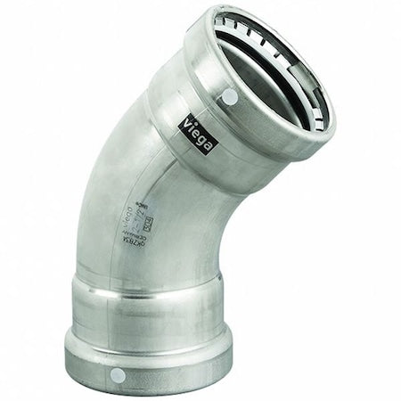 Viega 98515 - Elbow,SS,Press-fit3in,Press-fit3in