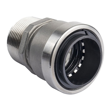 SS862MR - Strt,SS,Push-Fit11/2in,MNPT11/2in