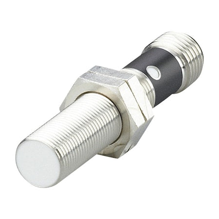 Ifm IF0311 - Cylindrical, Inductive Proximity Sensor, 12 mm Dia., Brass/PBT, 1/2 in Connector, 2 Wires, Shielded