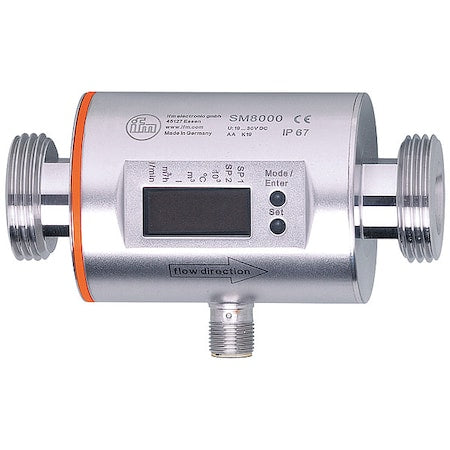 Ifm SM8000 - Flowmeter,LED,1" BSP,16 bar,4.3" L