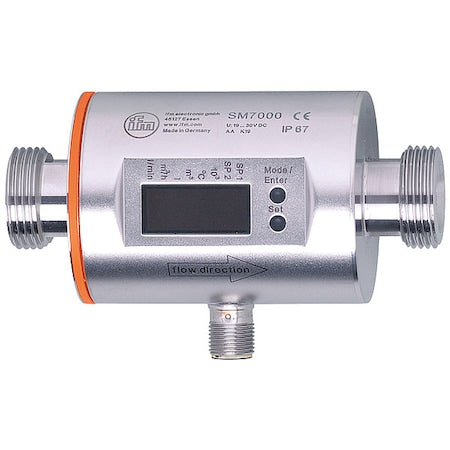 Ifm SM7000 - Flowmeter,LED,3/4" BSP,16 bar,110" L