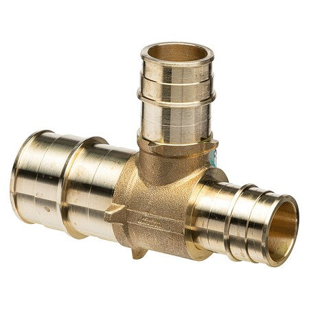 Zurn QET755GX - Tee, Brass, Barbed1 1/2in, 1in, 1in