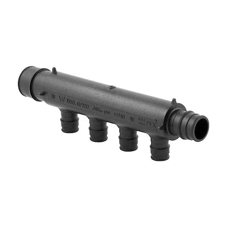 Uponor Q2241057 - EP Multi-port Tee,3/4 in Out,7.15 in L