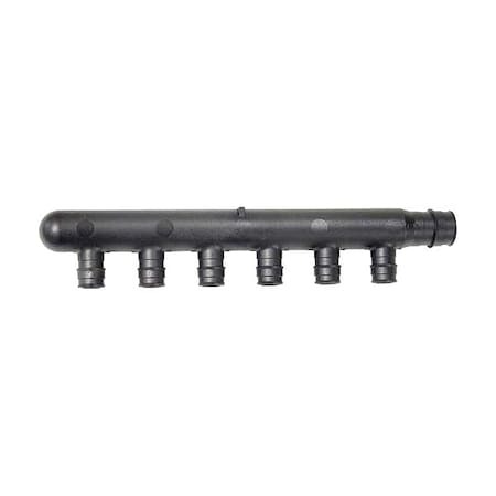 Uponor Q2267550 - EP Multi-port Tee,1/2 in Out,8.9 in L