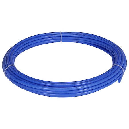 Zurn Q3PC100XBLUE - PEX Tubing,Blue,1/2 in,100 ft,100 psi