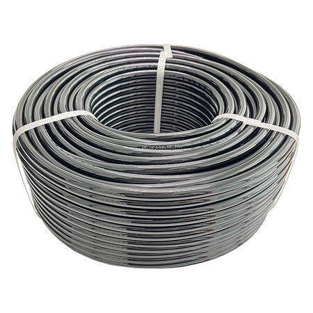 806FJ6 - Tubing,1/4 In IDx3/8 In OD,250 Ft,Black