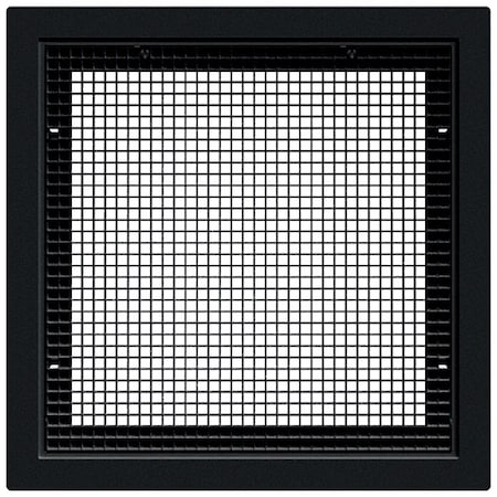 American Louver STR-ERFG-BK - Return Air Grille 23 3/4 in X 23 3/4 in, Smooth, Plastic