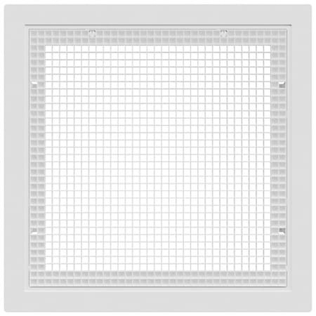 American Louver STR-ERFG-W-FR - Return Air Grilles 23 3/4 in X 23 3/4 in, Matte, Plastic