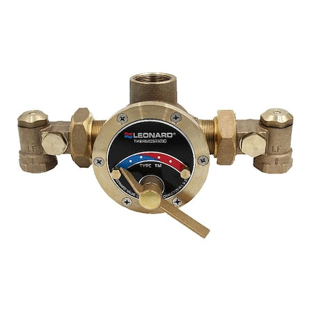 Leonard Valve TM-150-AT-LF-RF - Checkstop Valve,1 1/4 in Inlet