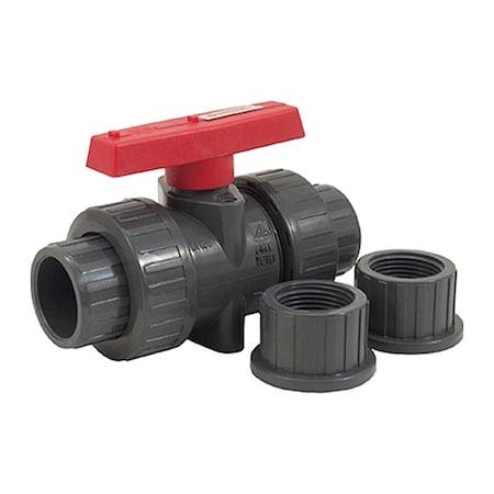 Jomar Valve T-703 - 2" PVC Sched 80 True Union Valve