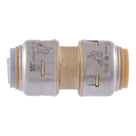 Sharkbite UR4008A - Push-Fit Adapter, Brass, Brass
