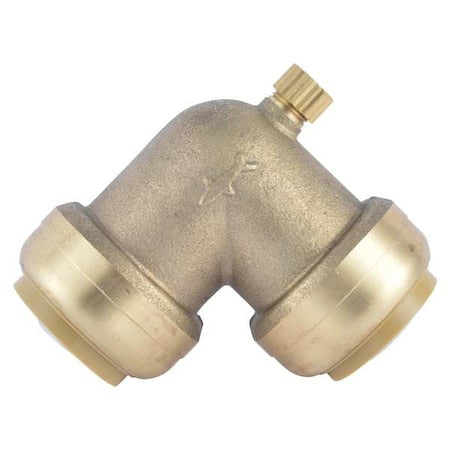 Sharkbite U5260LF - Push to Connect Elbow, Brass, Brass