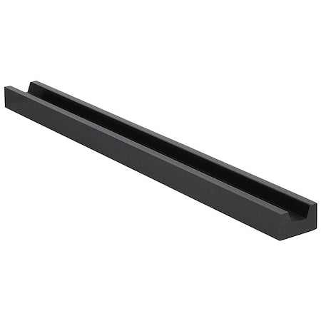 Mj May VBG-5L/B-8FT - Belt Guide, Blk, UHMWPE, 1.1"W, 8'L