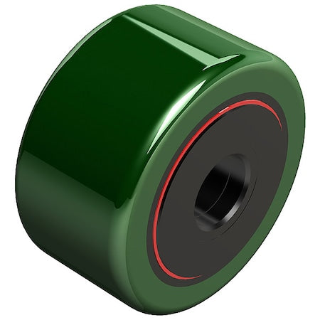 Smith Bearing YR-1-1/4-X-U - Double Sealed Cam Follower, Flat, 1-1/4 in Dia, 5/8 in Wd, 5/16 in Bore Dia