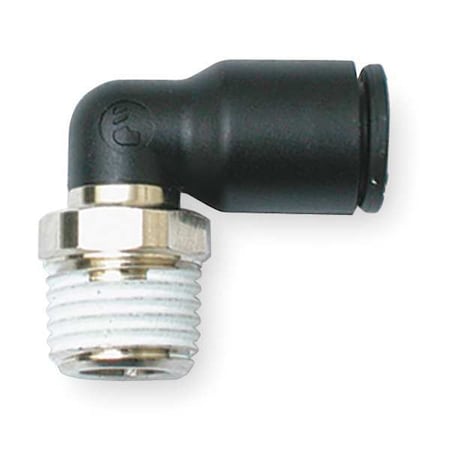 Legris 3109 12 22 - Push-Fit Elbow Fitting, 12mm Tube Size, Fiberglass-Reinforced Nylon, Black, 10 PK