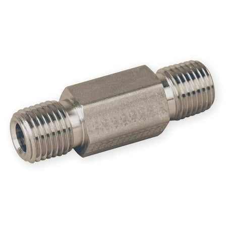 Parker 4-4 MHLN-SS 4.0 - Stainless Steel,Hex Nipple,1/4"NPTx1/4"NPT