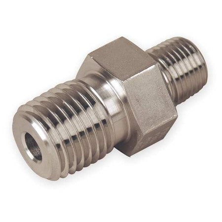 Parker 8-6 MHN-SS - Stainless Steel,Straight,1/2"NPTx3/8"NPT