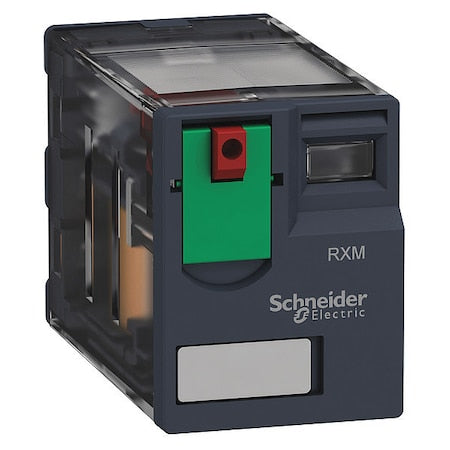 Schneider Electric RXM4AB1F7 - Plug-In, General Purpose Relay, Square, 6 A, 14 Pins, Quick Connect