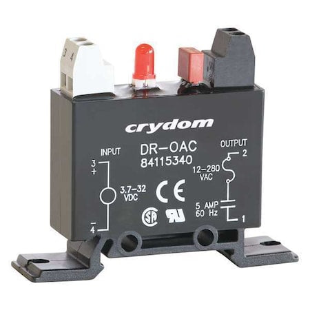 Crydom DR-OAC - Out Module,In 4-32 VDC,Out 12-280 VAC,5.0 A