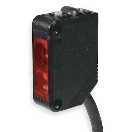 Omron E3Z-LS61 - Diffuse Photoelectric Sensor, Bare Wire, Right Angle, Rectangular, Selectable Light On/Dark On, NPN