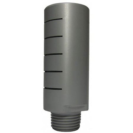 Speedaire 1EJX1 - Silencer Muffler,1/2 In. MNPT,1 In Hex