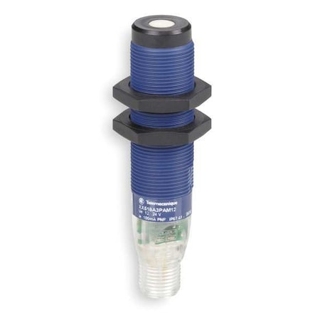 Telemecanique Sensors VM18NNOQ - Cylindrical Ultrasonic Sensor, PBT, M12