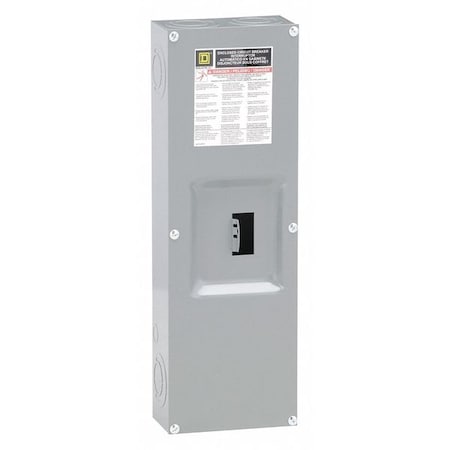 Square D Q22200NS - Circuit Breaker Enclosure, Q22, 2 Spaces, 200 A, 240 V