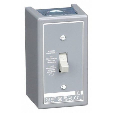 Square D 2510FG2 - Manual Motor Starter, NEMA 1, 2 P, 1 Phase, Toggle, 16 A