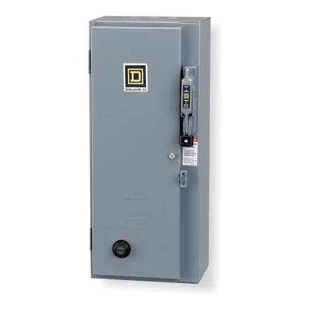 Square D 8539SCG44V02S - NEMACombination Starter,Thermal,120 VAC