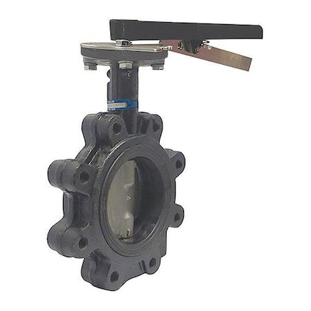 Milwaukee Valve ML-233E 5 - Butterfly Valve,Lug Style,Pipe Size 5 In
