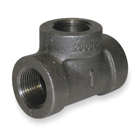 1LBX2 - Tee Tee, 1/4" Pipe, FNPT, Malleable Iron, Class 300