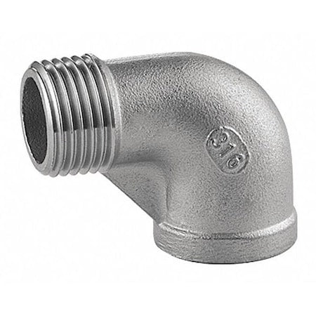 40SE113N010 - 1" MNPT x FNPT 304 SS Street Elbow
