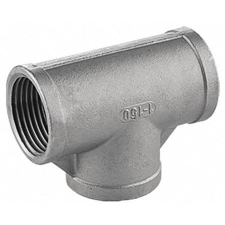 60TE111N112 - Tee,SS,Thrd1-1/2",Thrd1-1/2",Thrd1-1/2"