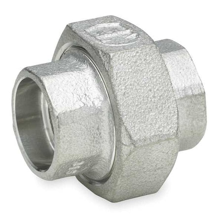 N/A 4307005178 - 2 in Socket Weld Stainless Steel Union, 304 L, Class 3000, 3-3/8 in Length