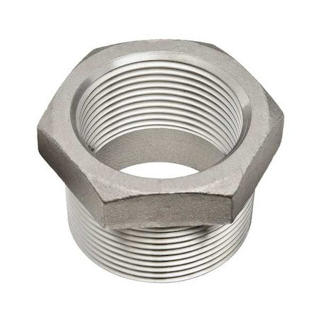 600B113N034018 - 3/4" x 1/8" MNPT x FNPT 316 SS Hex Reducing Bushing