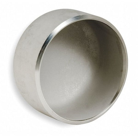 4381008600 - Cap, Stainless Steel, Butt Weld 1/2 in