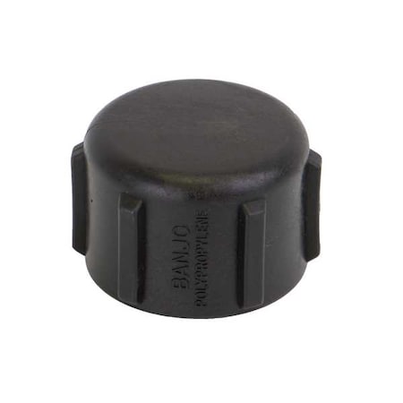 Banjo CAP125 - Cap, Polypropylene, 1-1/4", Schedule 80, 300 psi Max Pressure