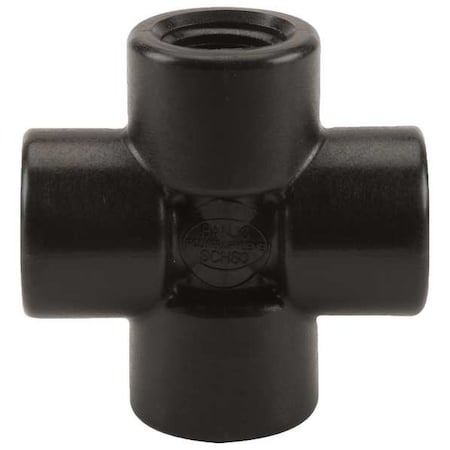 Banjo CR050 - Cross, Polypropylene, 1/2", Schedule 80, 300 psi Max Pressure